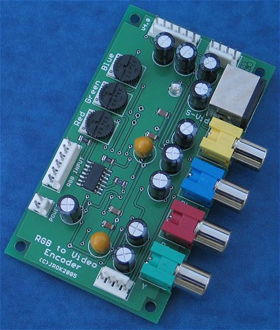 RGB to Video & Component Encoder Topside
